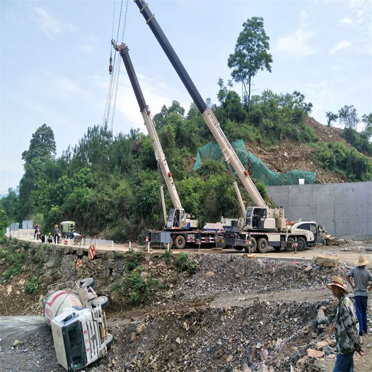 福州福州24小时应急道路救援吊装吊装现场实拍